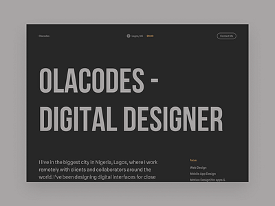 New Portfolio 0506 app art branding design typography ui ux