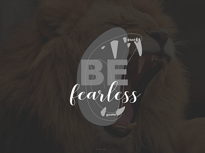 Fearless [Weekly Warm Up] adobe illustrator design dribbbleweeklywarmup illustration design illustrator phrase quote quote design rebound typography vector art vector illustration weekly challenge