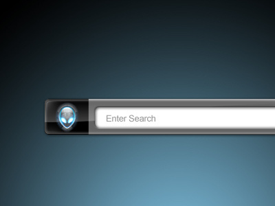 Alien Widget gloss search ui