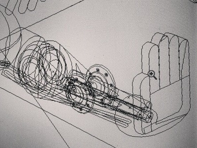 drawing a robot arm blueprints isometric robot technical drawing