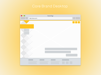 Responsive Site Wireframe Concept