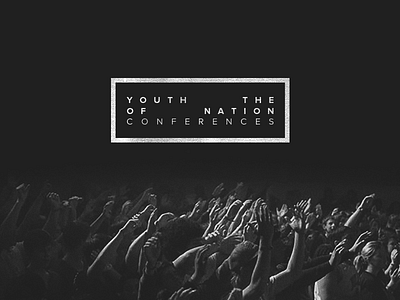 Youth of the Nation Conferences Logo Concept Alt church concept conference hipster logo youth