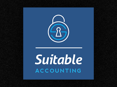 Accounting Logo Lock