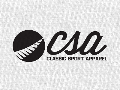 Classic Sport Apparel Re-brand - take 2. apparel logo sport