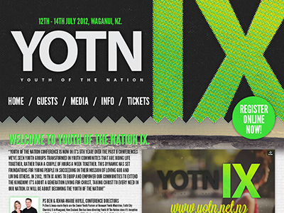 Youth of the Nation IX Website