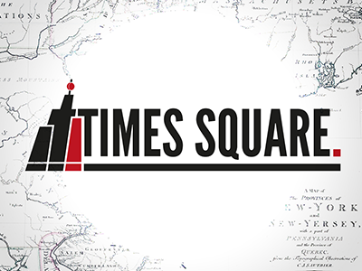 Times Square branding design designcrowd logo new york