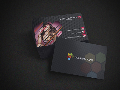 Business Card sample 006 branding business business card design business cards businesscard card design illustration