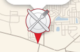 Restaurant Selector: map marker colindpritchard map marker ui ui design