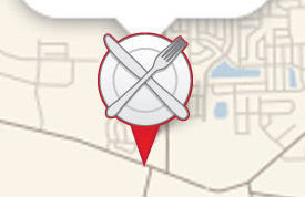 Restaurant Selector: map marker