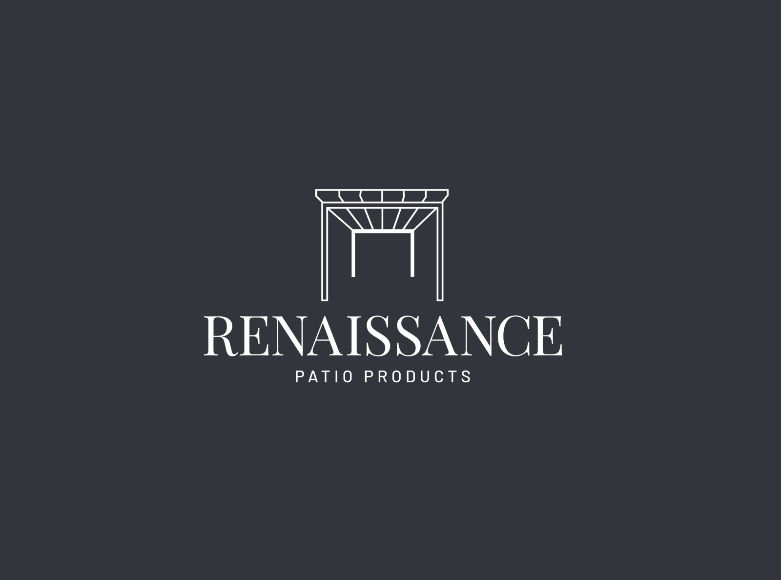 Renaissance Patio Products | Logo design by Brian Brooks on Dribbble