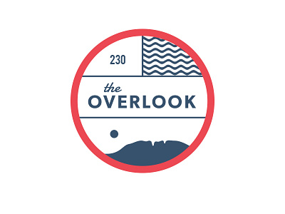 The Overlook Branding art direction graphic design logo design