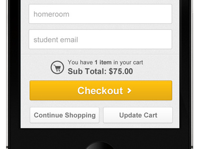 Checkout - Mobile Responsive cart checkout forms iphone mobile responsive