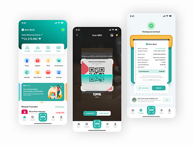 Digital Sharia Bank - Digital Banking Mobile Application Concept