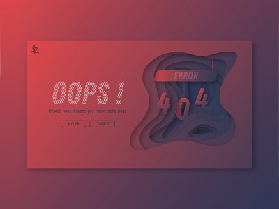 Web design #3 - error 404