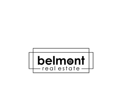 belmont branding design icon logo minimal