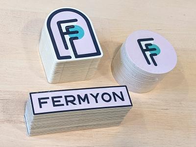 Fermyon Logo Stickers branding devops infra logo stickers wasm