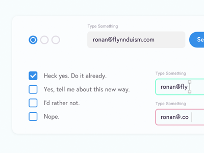 Chatterbug Form Card Styles checkbox css europa form input radio button ui validate