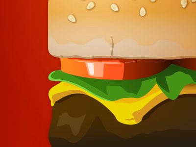 Burger burger icon illustration vector