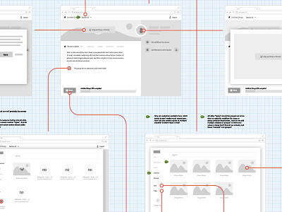 Create Class Wireframes ui ux wireframes