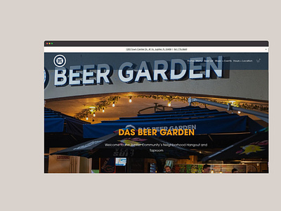 DAS Beer Garden Website