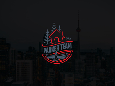 The Parker Team logo brand identity branding illustrator logo logo design logodesign vector