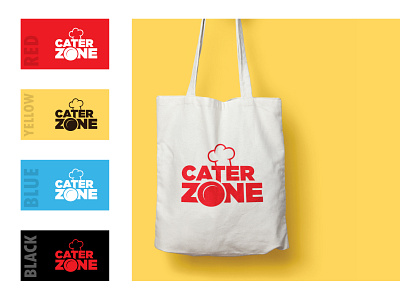 CATER ZONE logo brand identity branding branding design identity design illustrator logo logo design vector