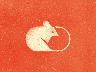 White mouse animal geometric icon illustration logo logo design mark mouse natural history nature sign symbol