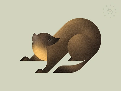 Pine marten animals etsy fauna forest illustration marten nature print