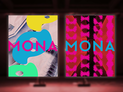 MONA artwork advertising branding design graphic design illustration logo typography ui vector webdesign
