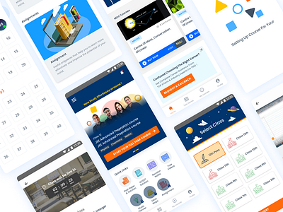 Education app uiux design | Edtech app