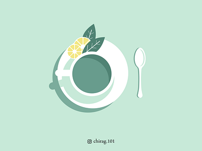 Mint Tea Illustration cafe chai chaikecharsi chaiwala digitalart foodie graphicdesign greentea healthy healthylifestyle lemonade lemontea mint minttea tea teaaddict teacup tealove tealover teatime