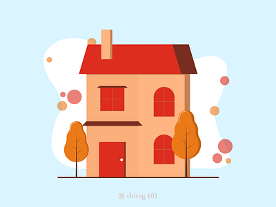 House Illustration 🏠 ⁣