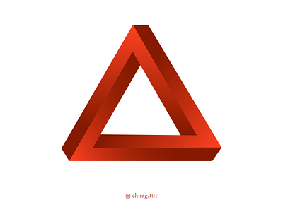 Penrose Triangle illustration