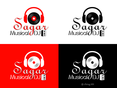 Logo Design - Sagar Musical DJ branding design digitalart disc jockey dj djlogo dribbble graphic design graphicdesign illustration logo music musical musiclogo vector vectordesign