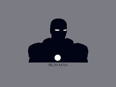 IronMan design illustration ironman logo marvel ui web