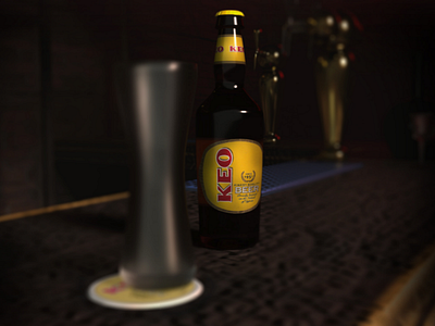 Bottle c/u maya arnold 3d bottle realistic