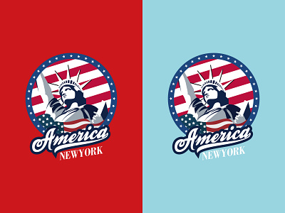 America american bangladesh branding illustration art logo design new york city
