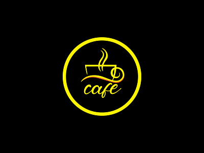 Cafe Logo animation branding cafe logo graphic design logo