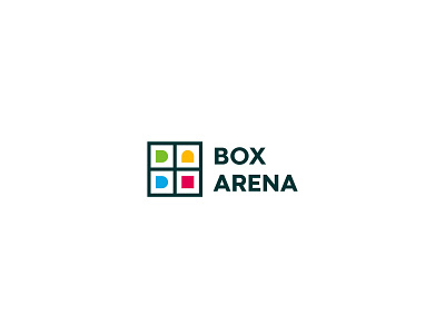 BOX ARENA branding design icon illustration logo typography