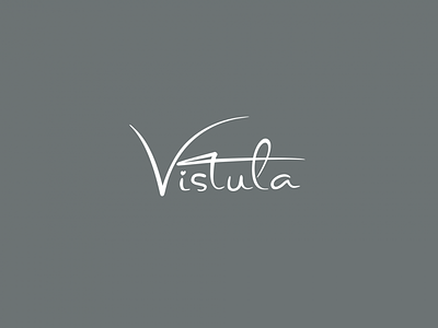 Vistula logo graphic design logo logodesign