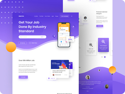 Creative Agency Website Template agency branding agency landing page agency website branded website business man website clean design creative agency figma template figma ui freelancer website job website landing page saas app saas landing page saas website ui ux web website design