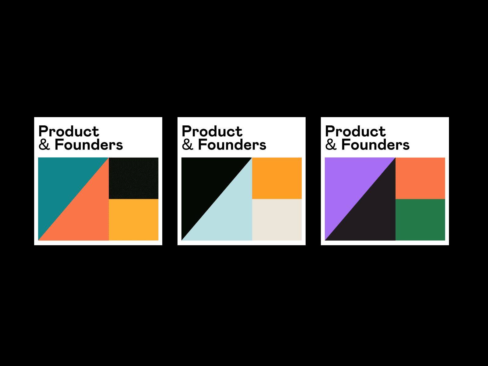 Product & Founders podcast cover founders geometric art gradient pattern pattern design patterns podcast podcast cover podcast cover art podcast logo product shapes