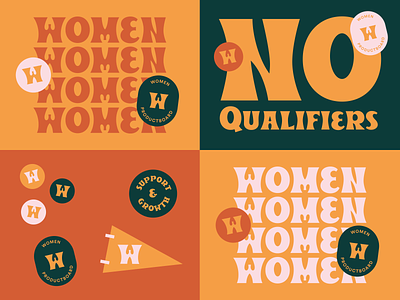 Women at productboard badge brand branding club empowerment exploration female identity typeface typefaces visual identity women women empowerment