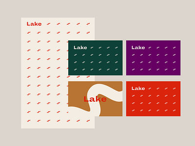 Lake Wealth visual exploration v1 brand branding business card exploration finance guide identity design logo design manual mark presentation rebranding