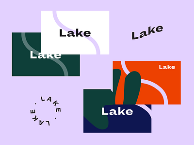 Lake Wealth visual exploration v2 brand branding business card exploration finance guide identity design logo design manual mark presentation rebranding