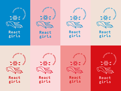 Reactgirls color palette