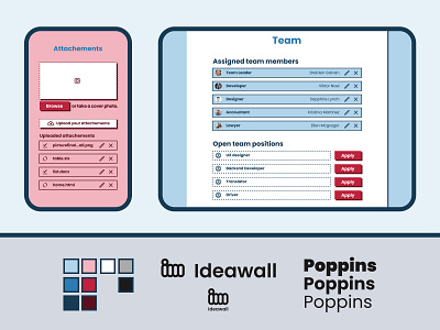 Ideawall - School Project Management Website