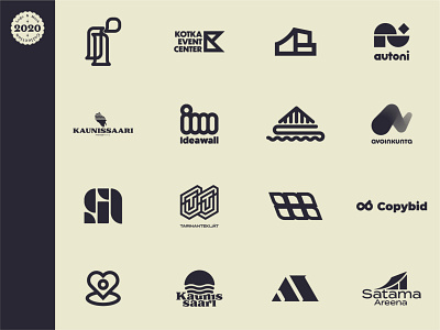 Logofolio - 2020 design icon illustrator logo logodesign mark vector