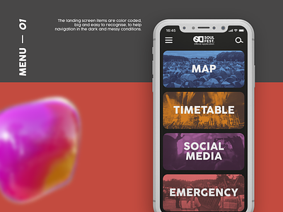 Soul Fest. Mobile UX/UI Design branding design icon ui ux web website
