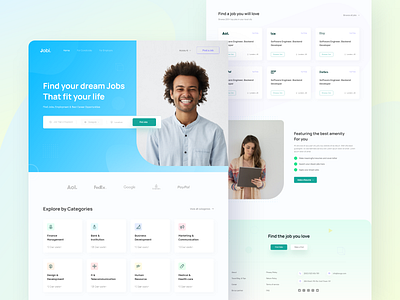 Jobi. Landing Page